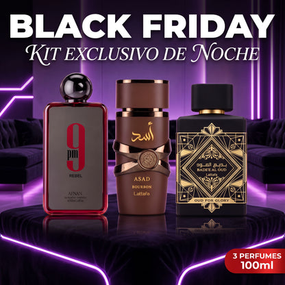 Black Friday kit perfumes árabes