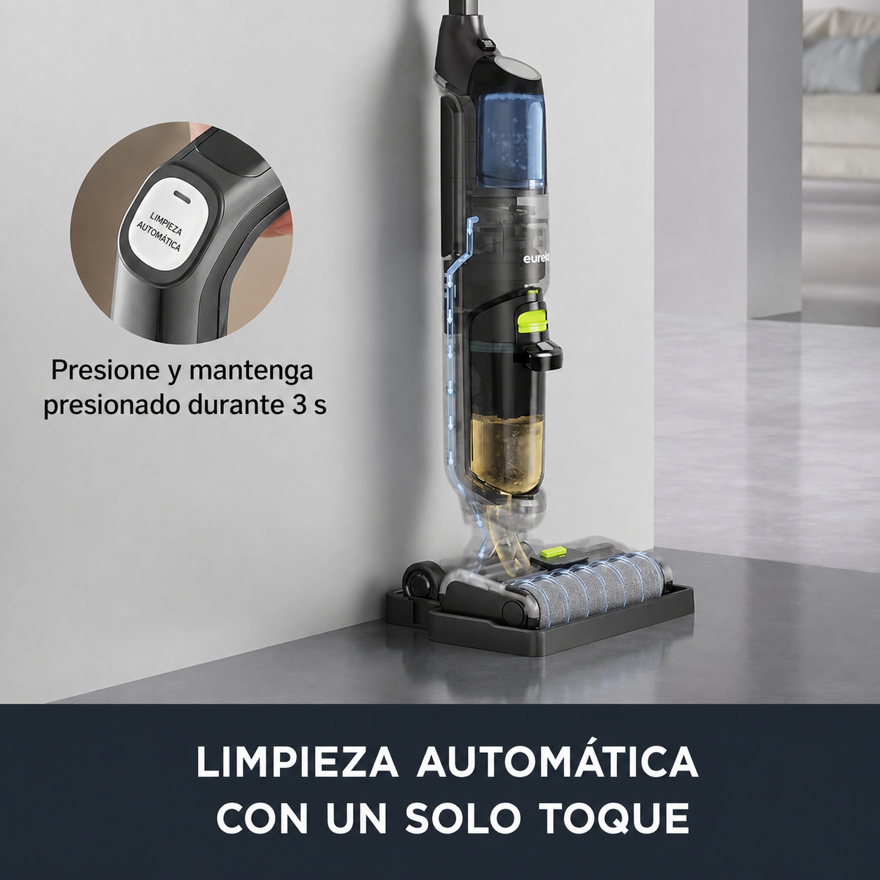 Eureka Aspiradora Húmeda y Seca Inalámbrica NEW400