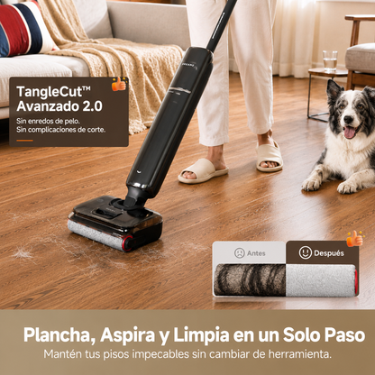 Aspiradora y Mopa 3 en 1 | Limpieza Profunda para Pisos