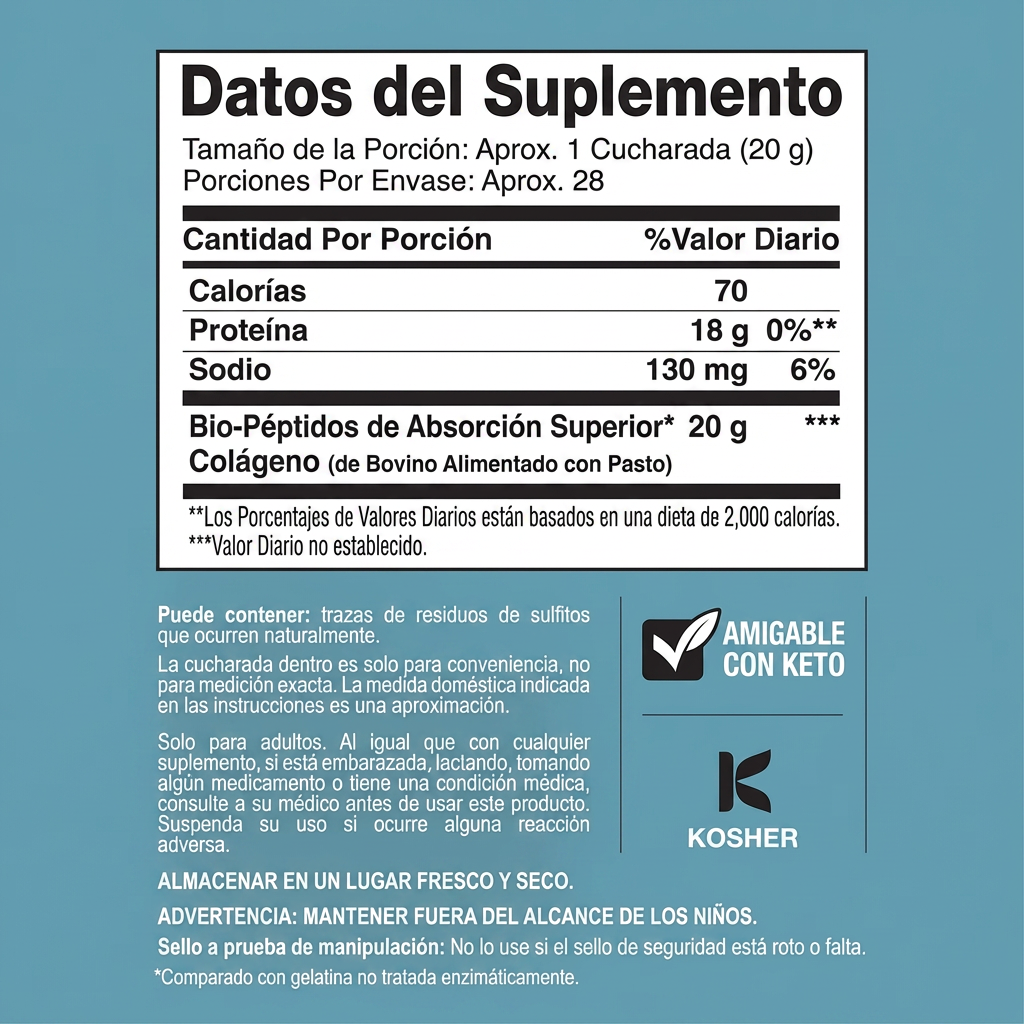 NeoCell Multi-Colageno Peptides - Piel Firme, Cabello Fuerte y Articulaciones
