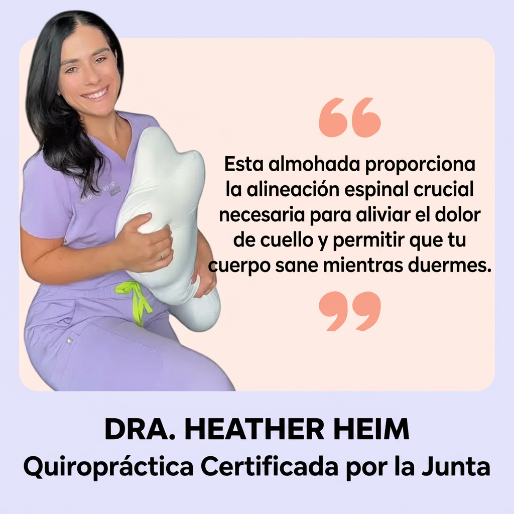 COMPRE 1 LLEVA 4 | Almohada Cervical Ergonómica con Memory Foam y Funda Refrescante | Máximo Confort para Dormir Mejor