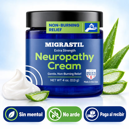 Migrastil crema para neuropatía sin mentol