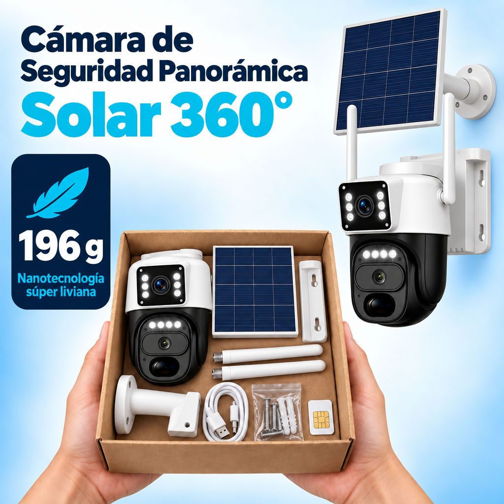 Cámara de Seguridad Panoramica 360°