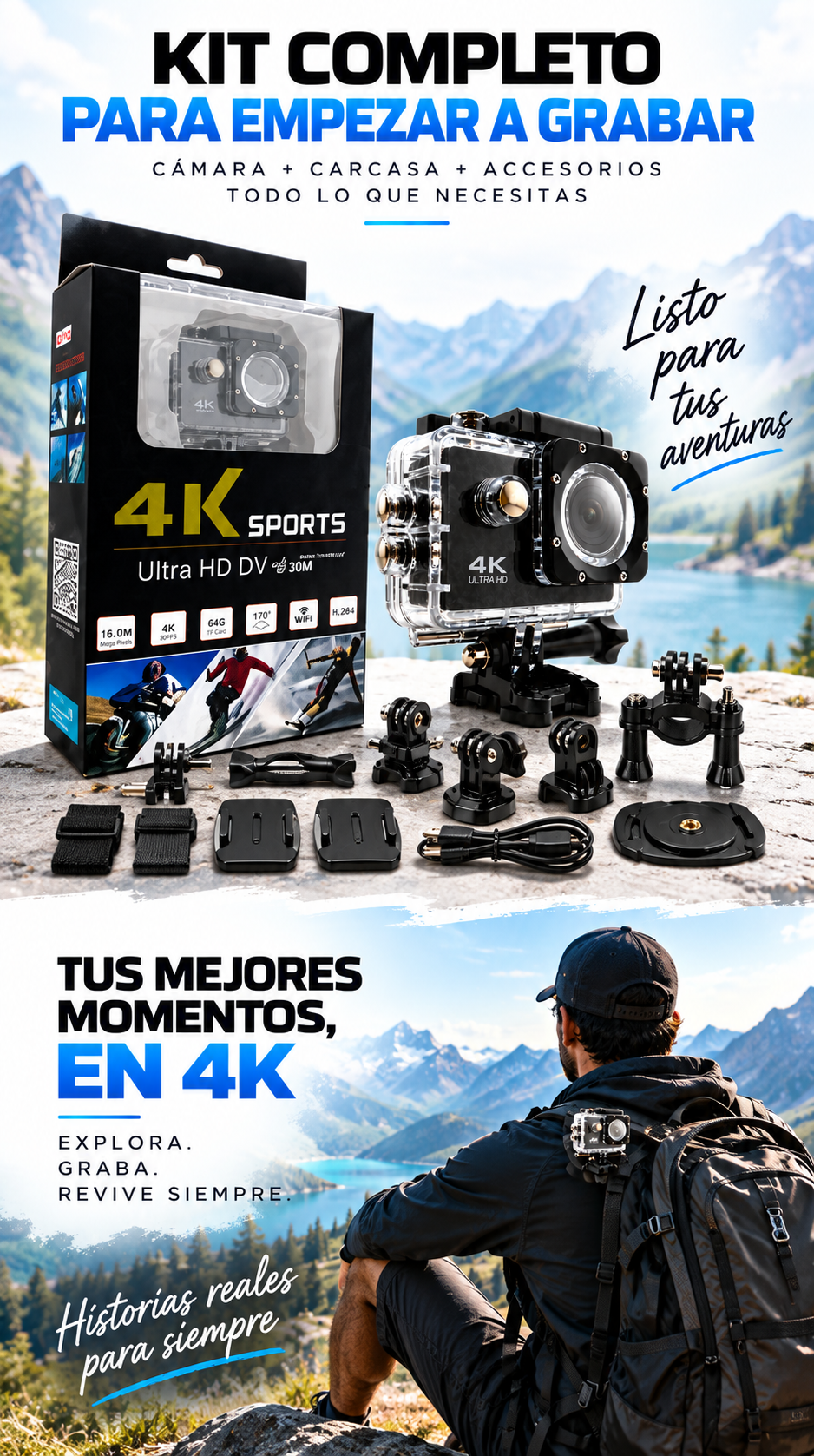 Kit completo para empezar a grabar