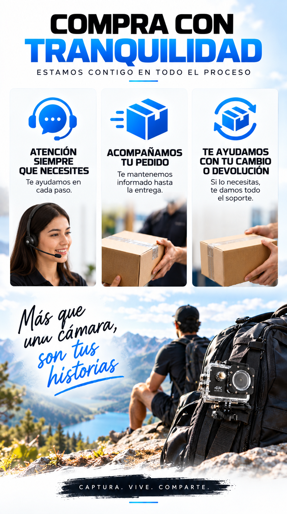 Compra con tranquilidad