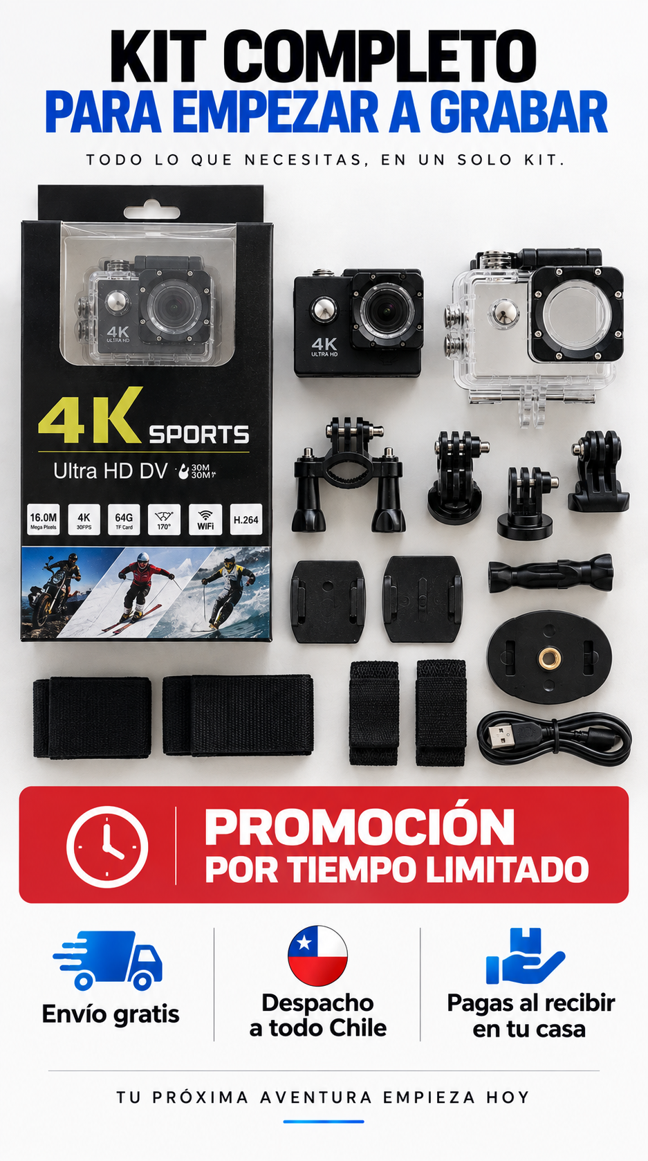 Kit completo para empezar a grabar